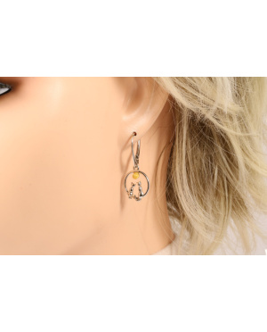 Srebrno bursztynowe...