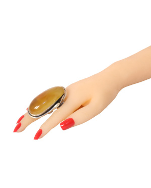 Pierścionek srebrno...