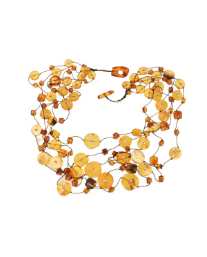 Bursztynowe korale