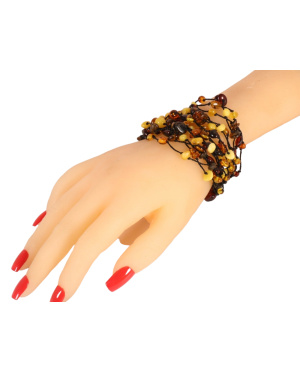 Bransoleta bursztynowa