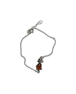 Srebrna bransoleta z...