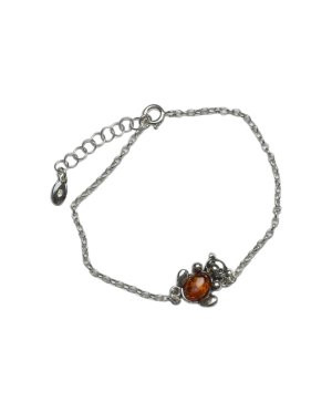 Srebrna bransoleta z...