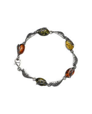 Srebrna bransoleta z...