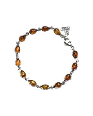 Srebrna bransoleta z...